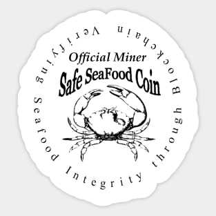 SSF Coin Miner Verifying Front Sticker